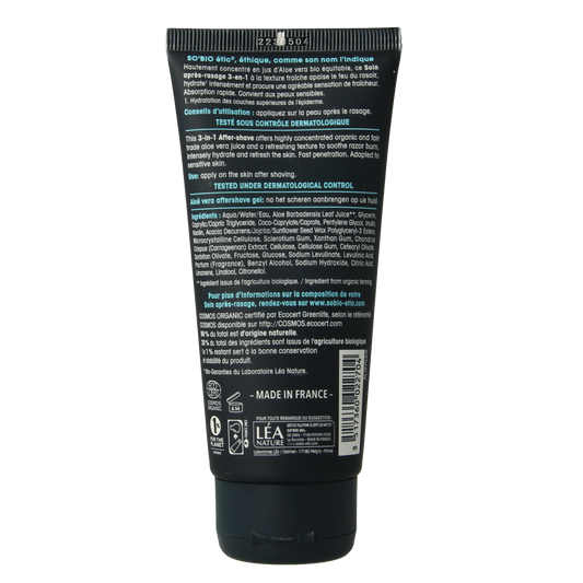 So Bio Etic For men aftershave gel aloe vera 100.00 Milliliter