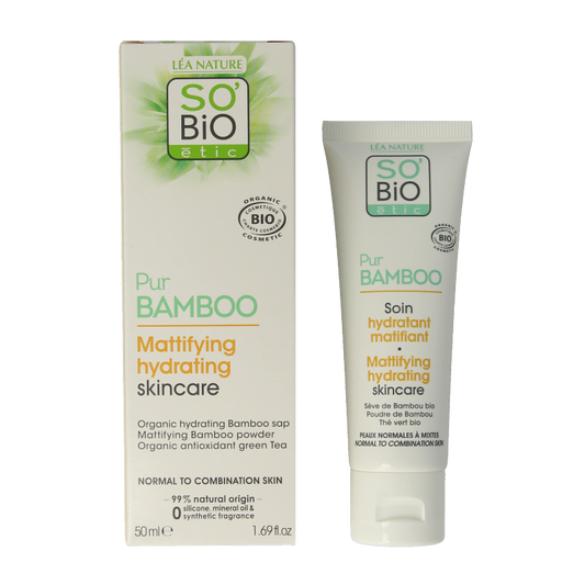 So Bio Etic Bamboo mattifying hydrating cream 50 Milliliter