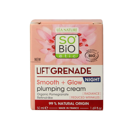 So Bio Etic Lift grenade night cream 50 Milliliter
