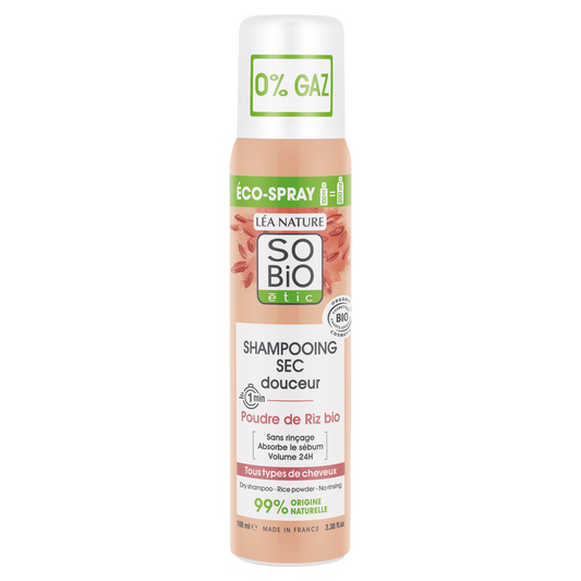 So Bio Etic Softening dry shampoo rice power 100 Milliliter