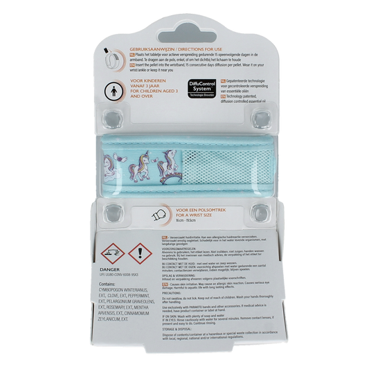 Parakito Anti mug armband junior eenhoorn 1 Stuks