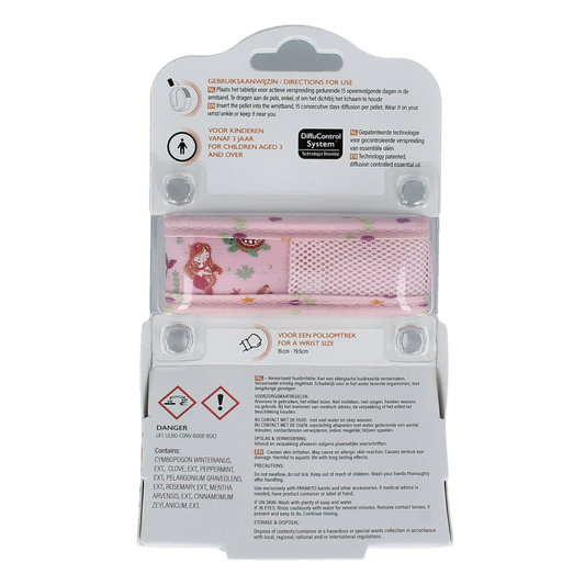 Parakito Anti mug armband junior zeemeermin 1 Stuks