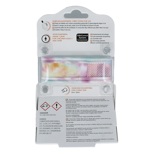 Parakito Anti mug armband junior tie dye 1 Stuks