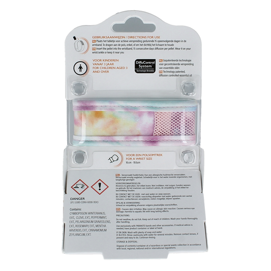 Parakito Anti mug armband junior tie dye 1.00 Stuks