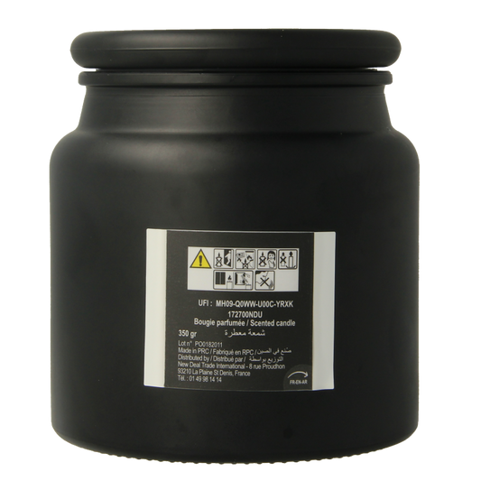 Elle Home Wood en tonka candle jar 350 Gram