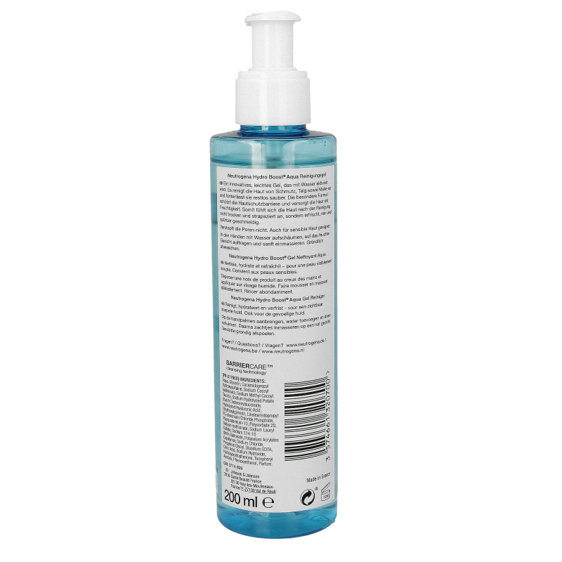 Neutrogena Hydra boost cleansing gel 200 Milliliter