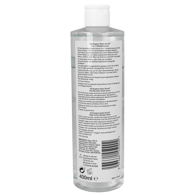 Neutrogena Hydra boost micellair water 400 Milliliter