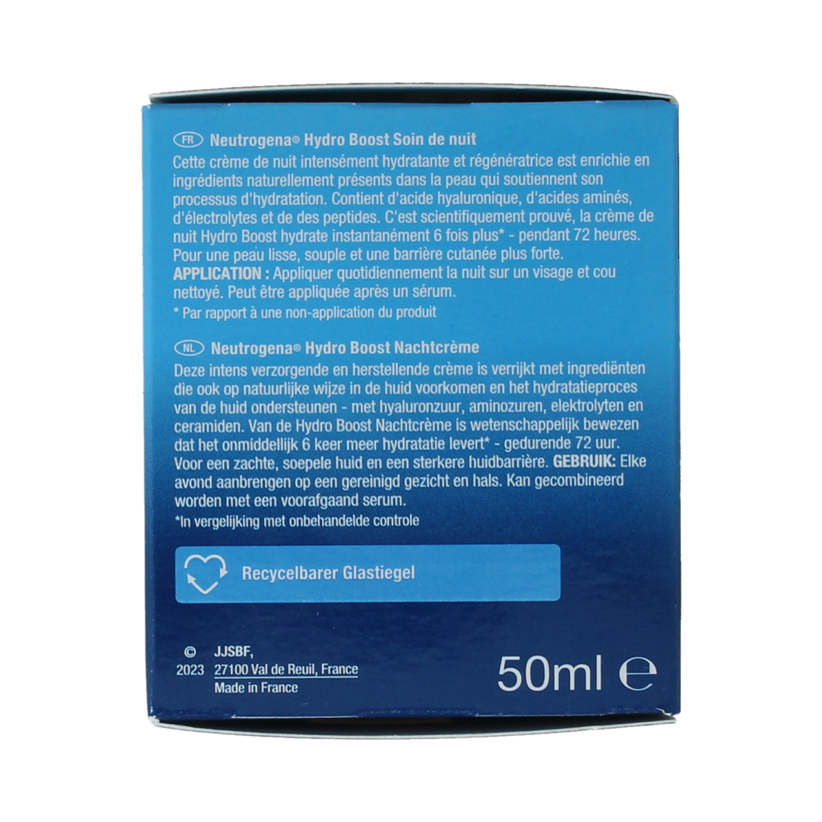 Neutrogena Hydro boost sleeping mask cream 50.00 Milliliter