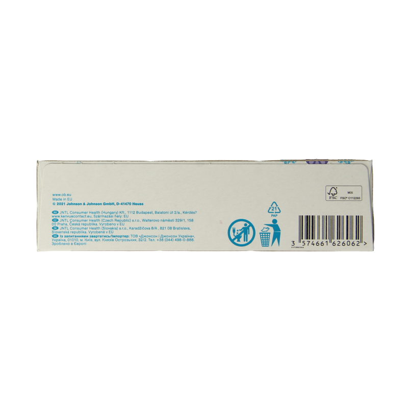 OB Tampons extra protect super 16 Stuks