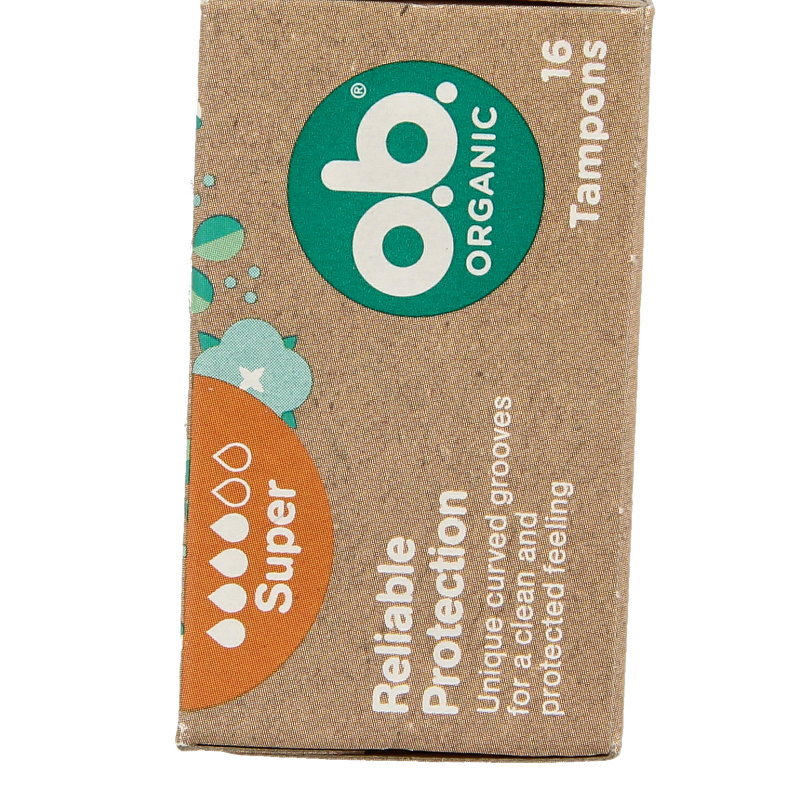 OB Tampons organic super 16 Stuks