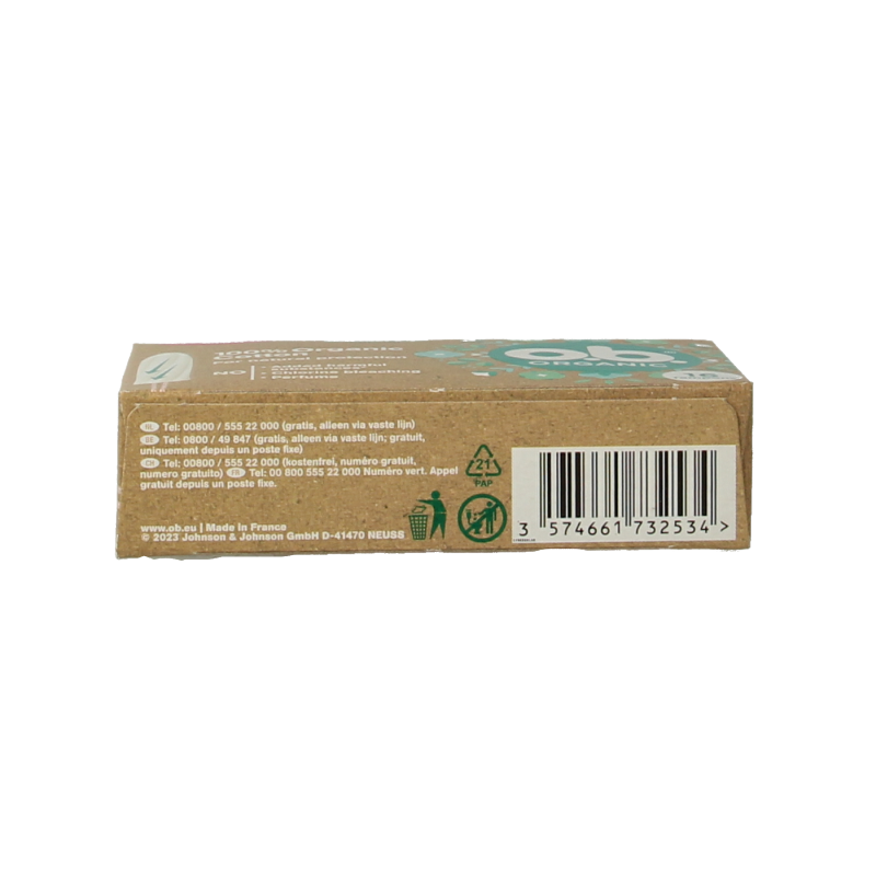 OB Tampons organic mini 16 Stuks
