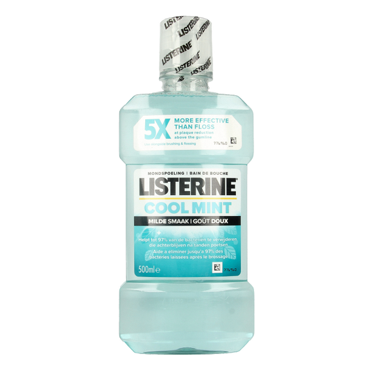 Listerine Mondwater coolmint milde smaak 500 Milliliter