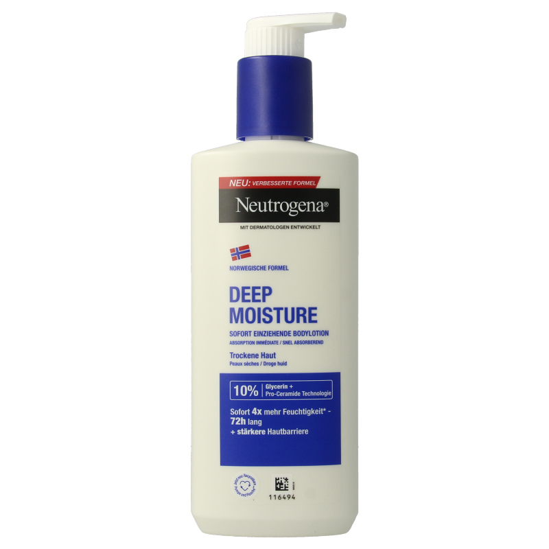Neutrogena Bodylotion dry skin 250 Milliliter