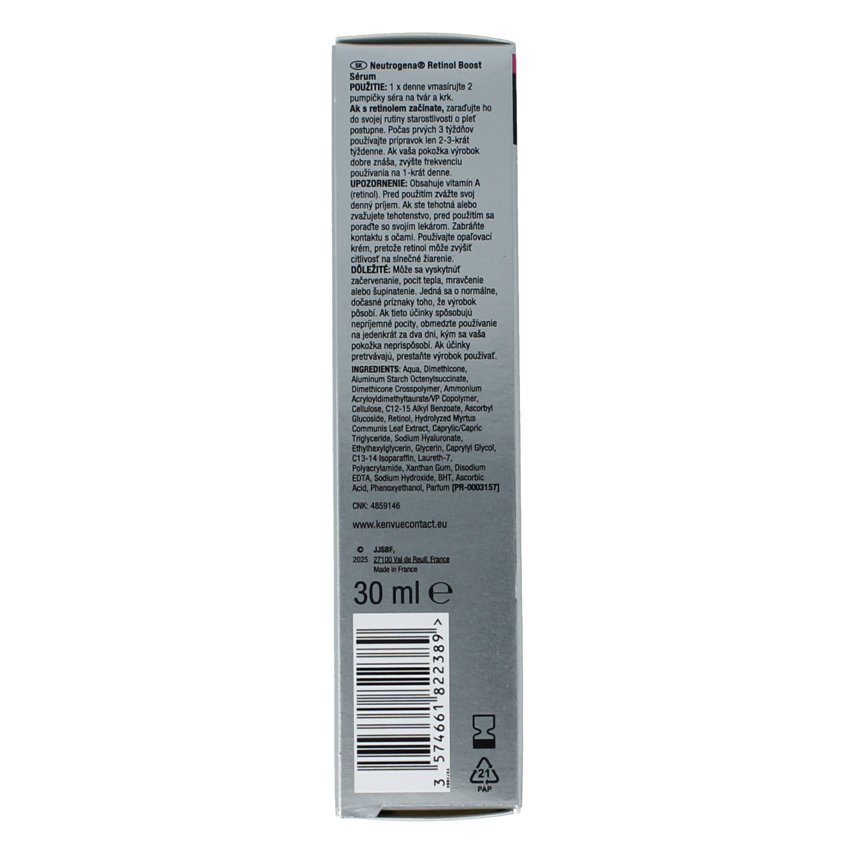 Neutrogena Retinol boost serum 30.00 Milliliter