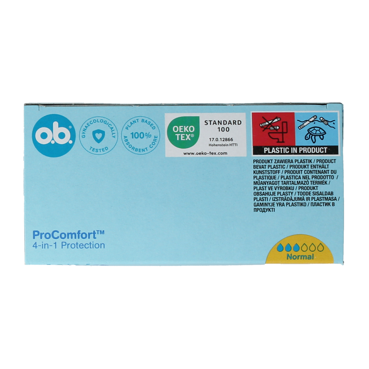 OB Tampons pro comfort advanced normal 32.00 Stuks