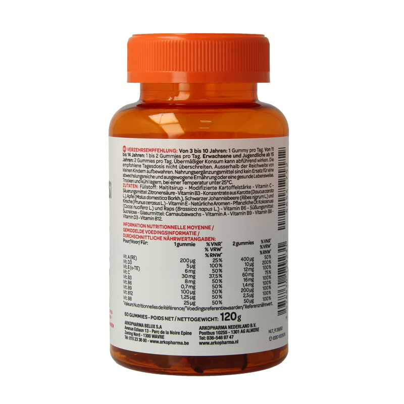 Arkovital Vitamines junior 60 Gummies