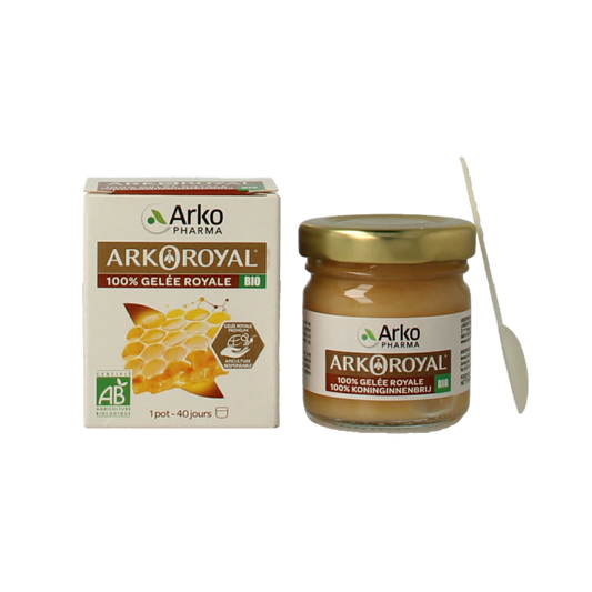 Arko Royal Royal jelly 100% koninginnebrij bio 40 Gram