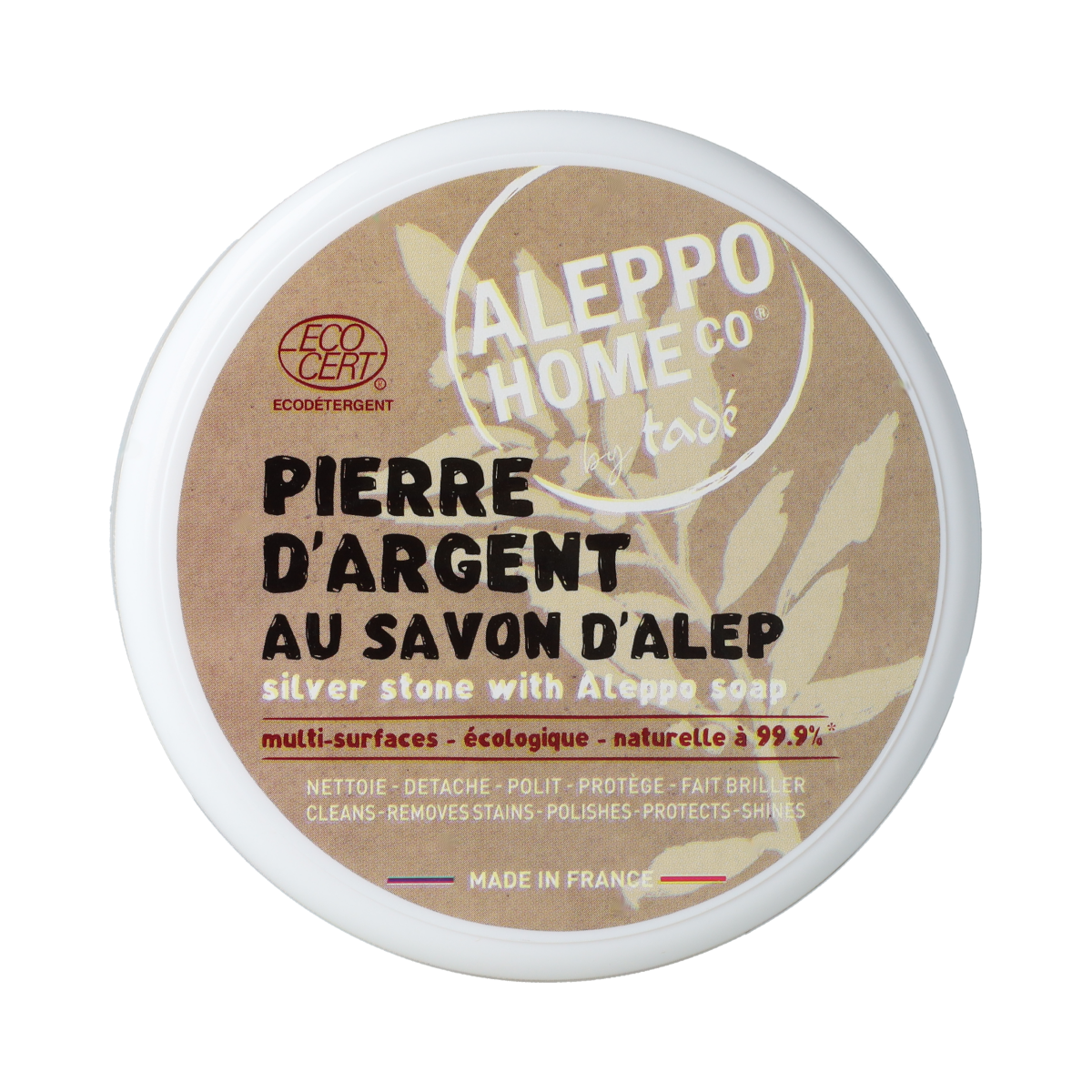Aleppo Home Co Zilverpoets met aleppozeep 300.00 Gram