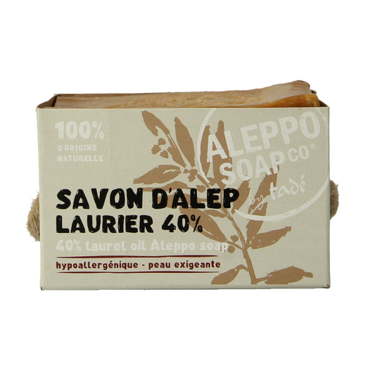 Aleppo Soap Co Zeep 40% 200 Gram