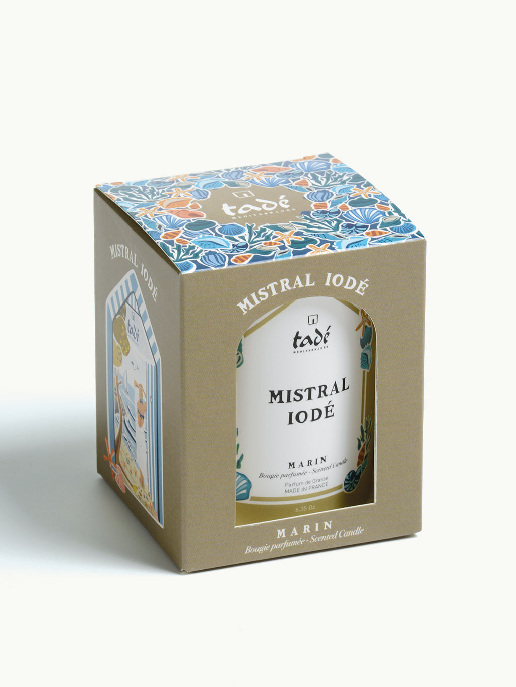 Tade Geurkaars marin 180.00 Gram