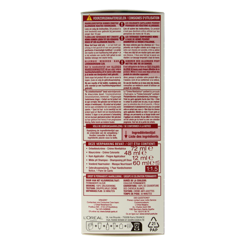 Excellence Excellence 6.3 Donker goudblond 1 Set