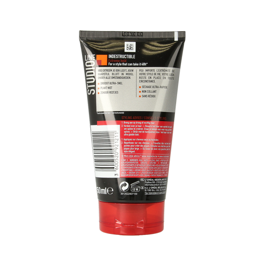 Studio Line Studio line indestructible gel 48 hours tube 150.00 Milliliter