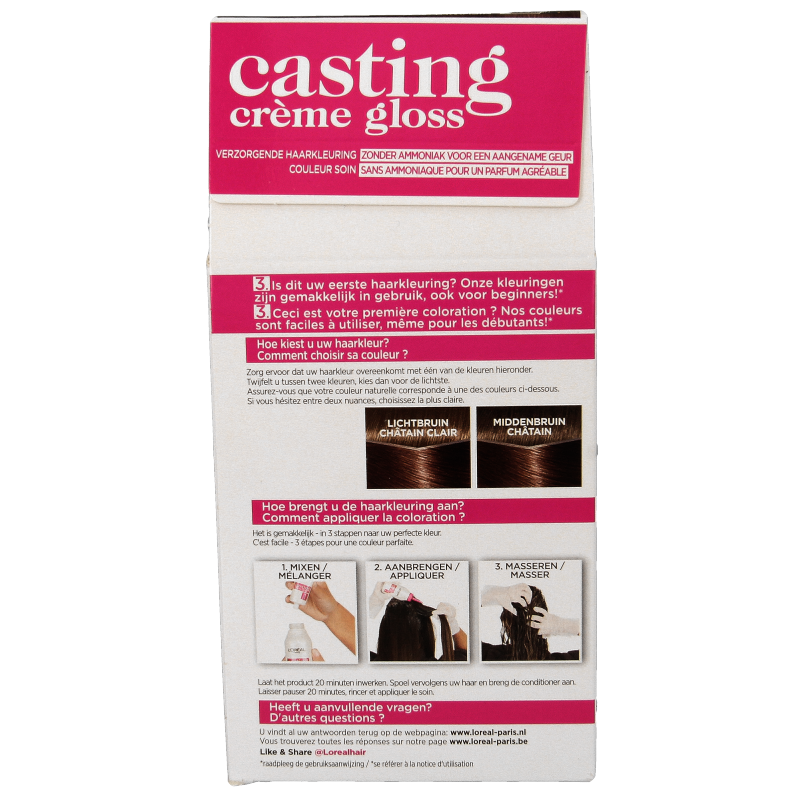 Casting Casting creme gloss 500 Cafe lungo 1 Set