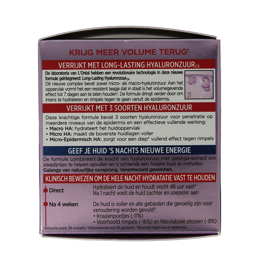 L'Oreal Paris Revitalift filler nachtcreme 50.00 Milliliter