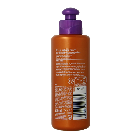 Elvive Extraordinary oil in milk krul verzorging 200.00 Milliliter