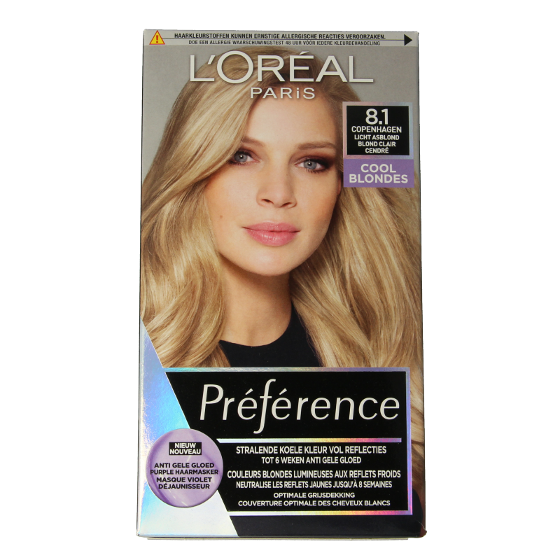 Preference 8.1 Copenhagen licht asblond 1 Set