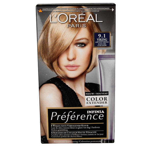 Preference 9.1 Viking zeer licht asblond 1 Set