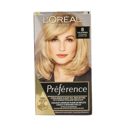 Preference 8 Californie lichtblond 1 Set