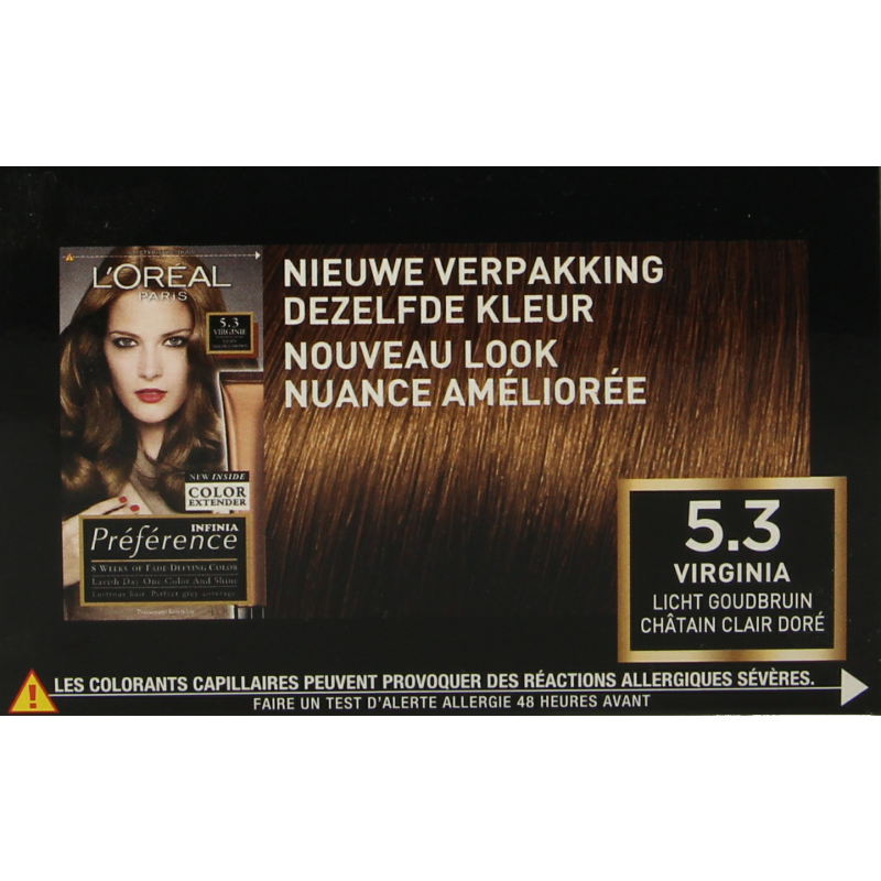 Preference 5.3 Virgin licht goudbruin 1 Set