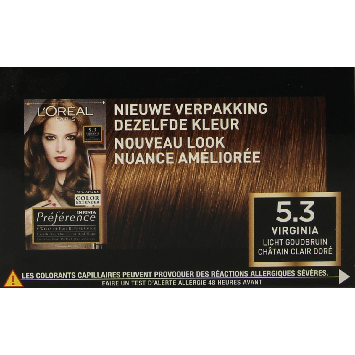 Preference 5.3 Virgin licht goudbruin 1.00 Set