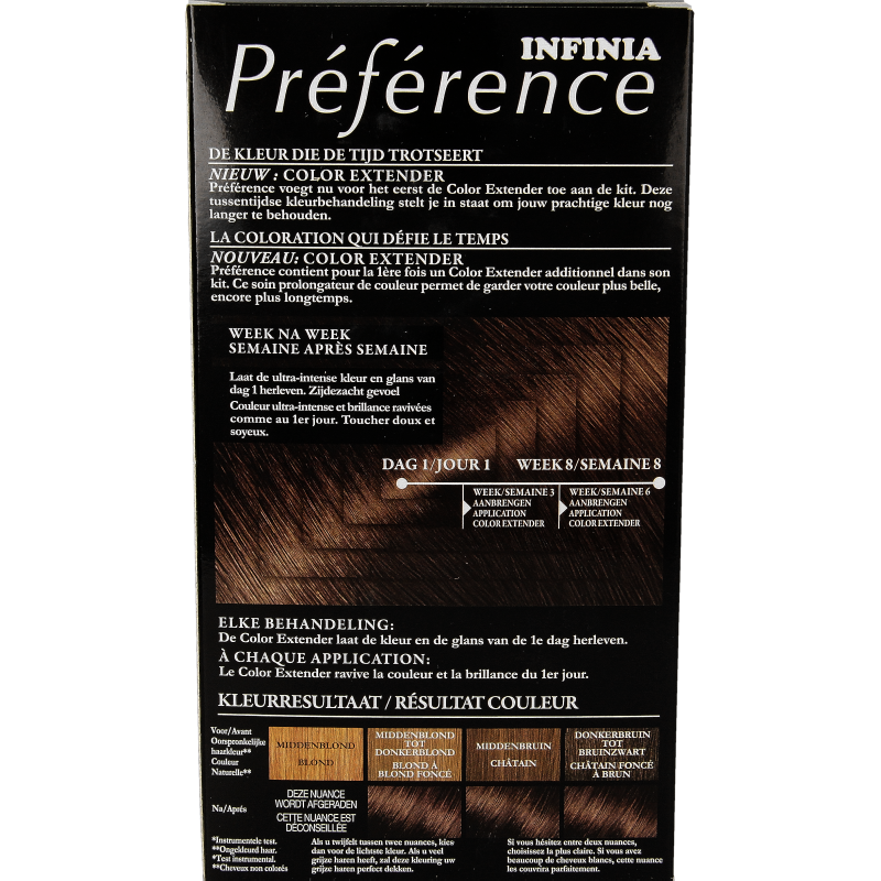 Preference 04 Tahiti midden bruin 1 Set