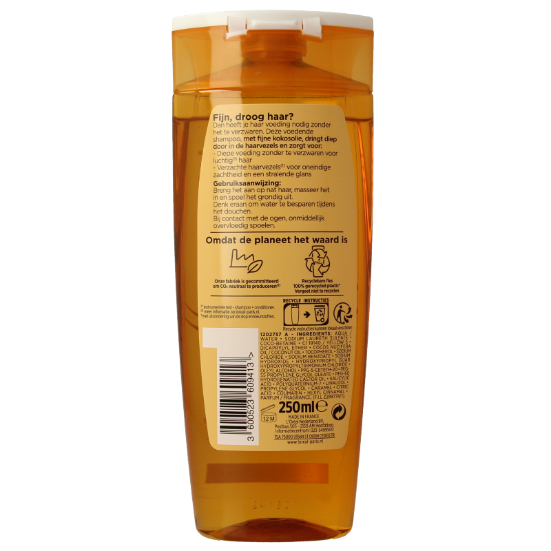 Elvive Shampoo extraordinary oil kokos  250 Milliliter