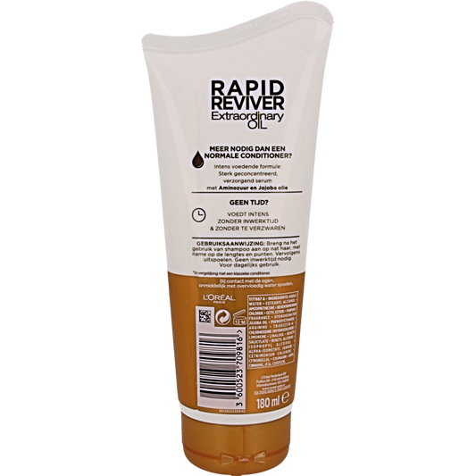 Elvive Rapid reviver extraordinary oil 180 Milliliter