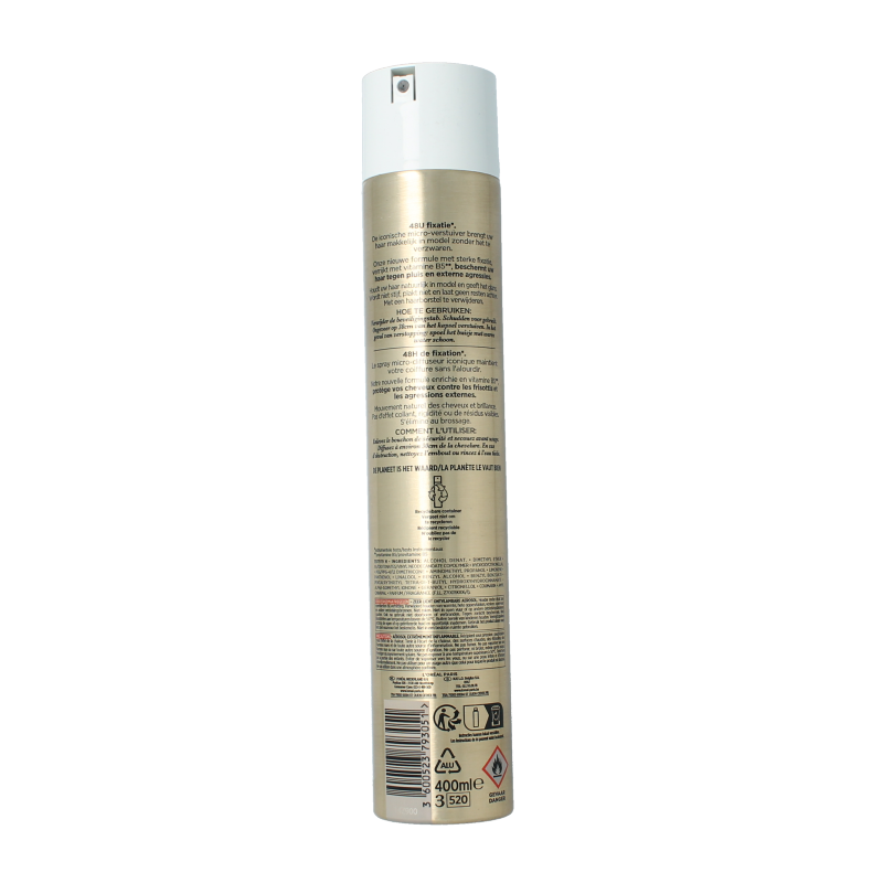 Elnett Haarspray satin sterke fixatie 400.00 Milliliter
