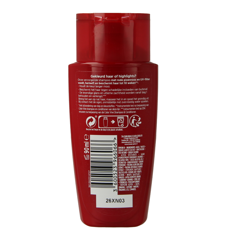 Elvive Shampoo color vive mini 90 Milliliter