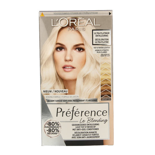 Preference Bleach ultra platinum ontkleuring 1 Set