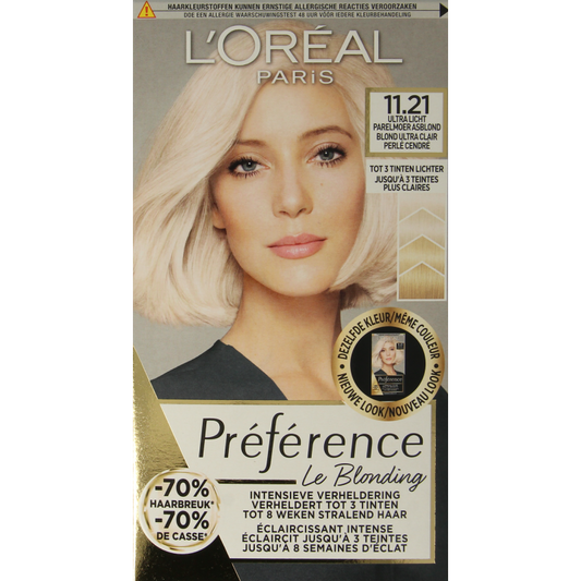 Preference 11.21 Ultra licht parelmoer asblond 1 Set