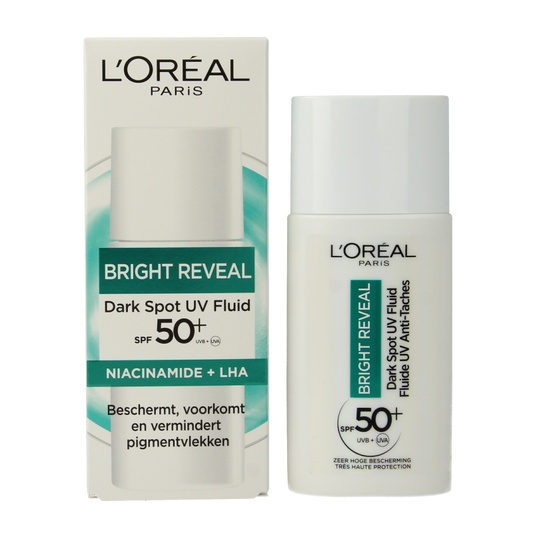 L'Oreal Paris Bright reveal dark spot UV fluid SPF50+ 50 Milliliter