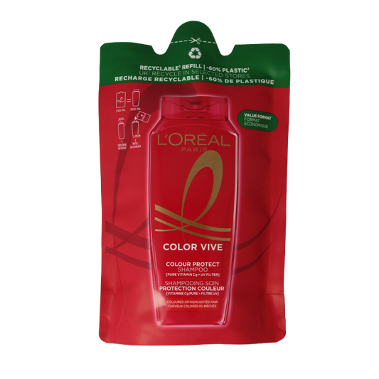 Elvive Shampoo color vive navulling 250 Milliliter