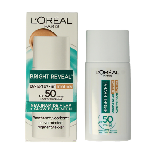 L'Oréal Paris Bright reveal tinted fluid medium 50 Milliliter