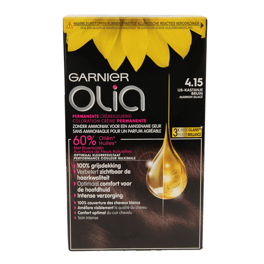 Garnier Olia 4.15 ijs kastanje bruin 1 Set