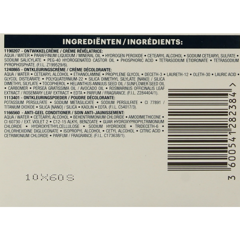 Nutrisse Nutrisse ultra bleach D+++ 1 Set