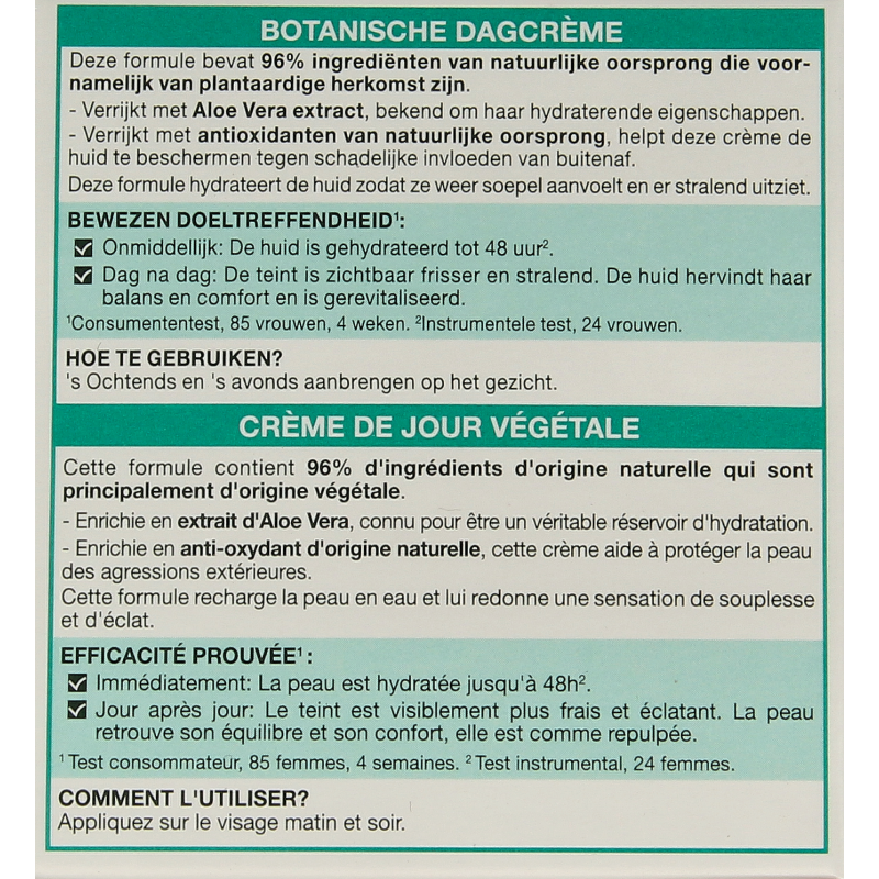 Garnier SkinActive botanische dagcreme aloe 50 Milliliter