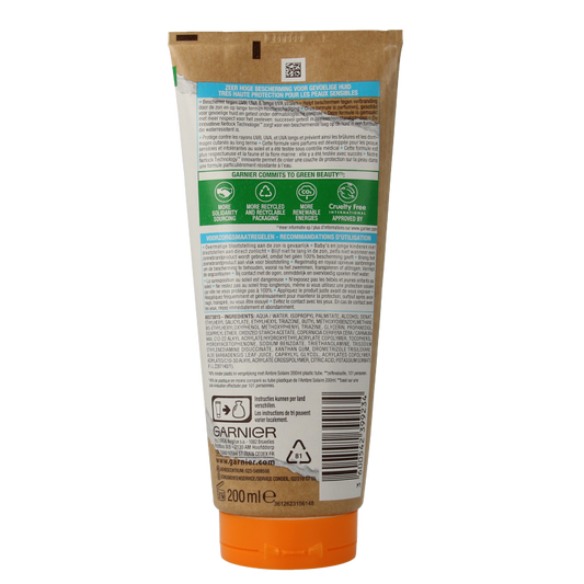 Ambre Solaire Sensitive melk SPF50+ 200 Milliliter