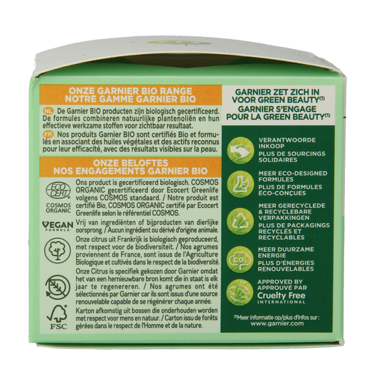 Garnier Bio dagcreme met vitamine C 50 Milliliter