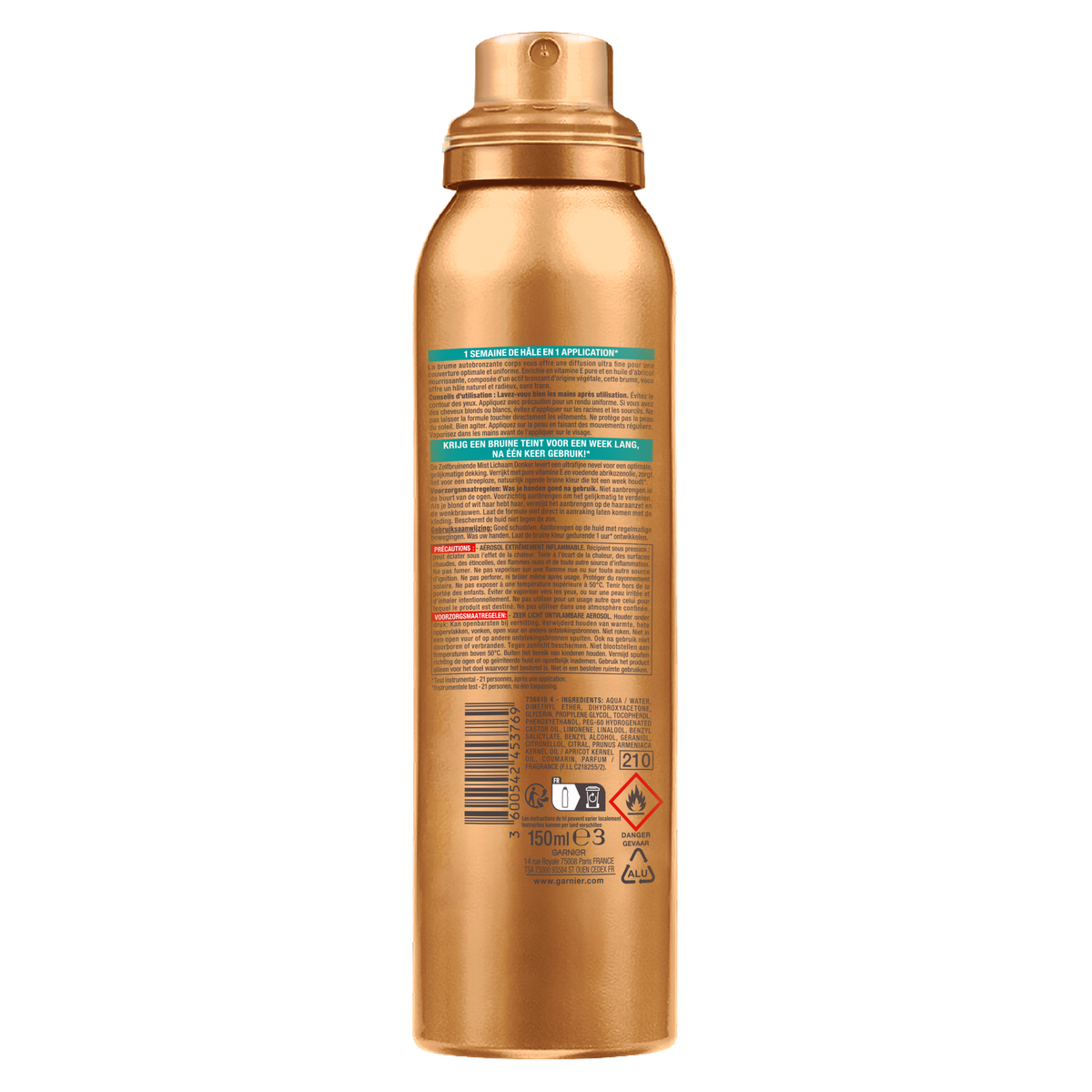 Ambre Solaire Zelfbruinerspray 150.00 Milliliter